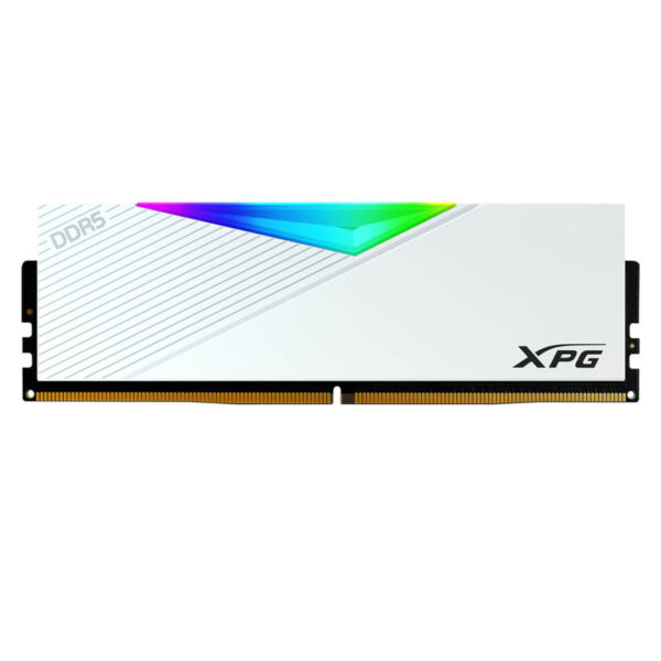 Adata XPG Lancer RGB 32GB (1 x 32GB) DDR5 6000MHz Desktop Memory White AX5U6000C3032G-CLARWH - Gamesncomps.com