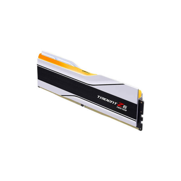 G.SKILL Trident Z5 Neo RGB 64GB (2x32GB) 6000Mhz DDR5 Desktop Memory Matte White F5-6000J3036G32GX2-TZ5NRW Image 4 - Gamesncomps.com