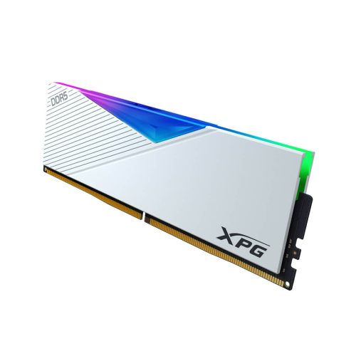 Adata XPG Lancer RGB 32GB (1 x 32GB) DDR5 6000MHz Desktop Memory White AX5U6000C3032G-CLARWH Image 3 - Gamesncomps.com
