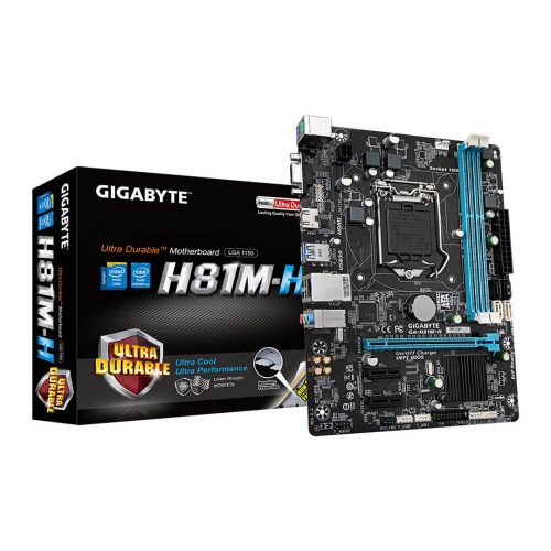 GIGABYTE H81M-H Ultra Durable Motherboard GA-H81M-H (rev. 2.2) - GA-H81M-H - Gamesncomps.com