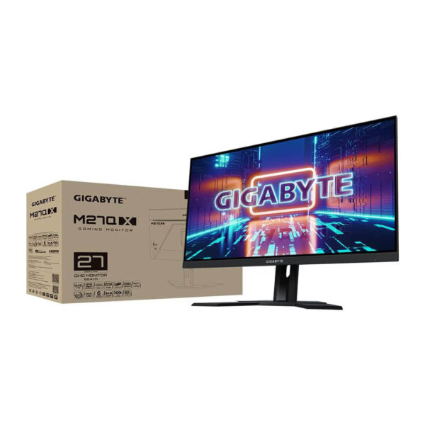 GIGABYTE 27" M27Q X QHD 240Hz 1ms IPS Gaming Monitor Image 4 - Gamesncomps.com