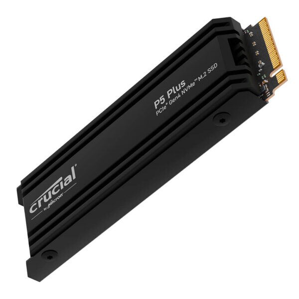 Crucial P5 Plus 2TB Gen4 NVMe M.2 SSD Internal Gaming SSD with Heatsink CT2000P5PSSD5 - Gamesncomps.com