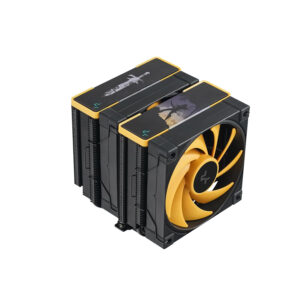 DeepCool AK620 ZERO DARK ZORIA High Performance CPU Air Cooler Yellow & Black - R-AK620-BKNPMN-E - Gamesncomps.com