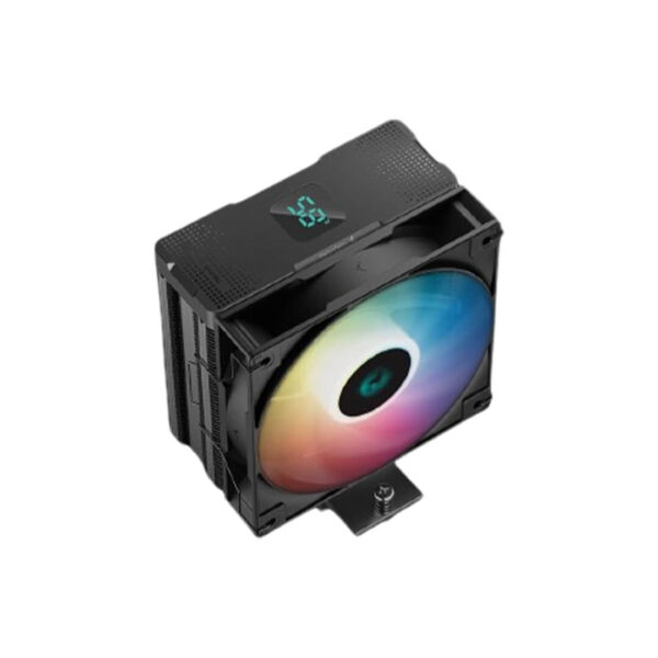 Deepcool AG400 Digital BK ARGB 120mm CPU Air Cooler Black - R-AG400-BKADMN-G-1 Image 2 - Gamesncomps.com