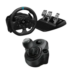 Logitech G923 TrueForce Racing Wheel, Pedal & G Driving Force Shifter Combo proaduct
