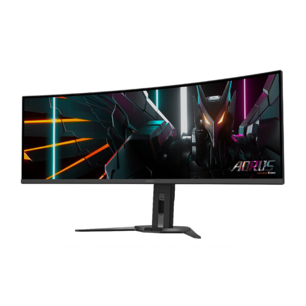 Gigabyte AORUS CO49DQ 49 inch OLED 144Hz DQHD Gaming Monitor Image 1 - Gamesncomps.com