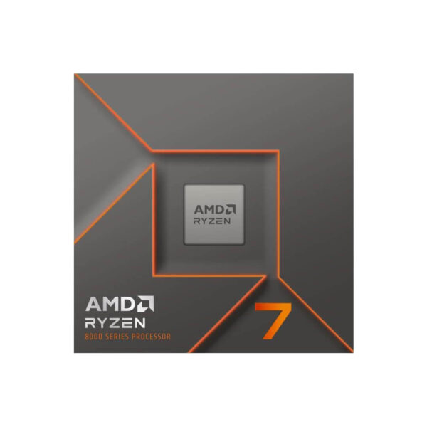 AMD Ryzen 7 8700F 8 Cores 16 Threads AM5 Desktop Processor Image 2 - Gamesncomps.com