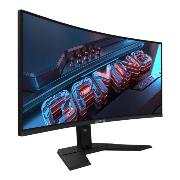 Gigabyte GS34WQC 34 inch VA WQHD 120Hz Gaming Monitor Image 1 - Gamesncomps.com