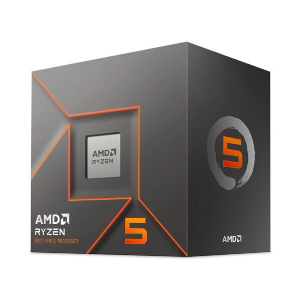 AMD Ryzen 5 8400F 6 Cores 12 Threads AM5 Desktop Processor Image 1 - Gamesncomps.com