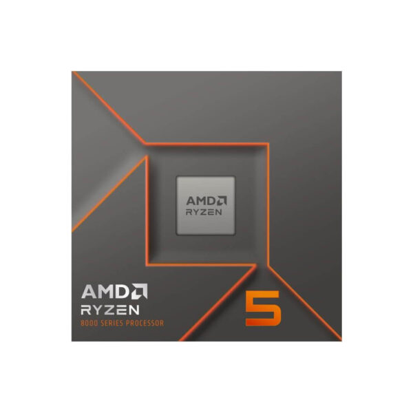 AMD Ryzen 5 8400F 6 Cores 12 Threads AM5 Desktop Processor Image 2 - Gamesncomps.com