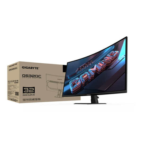 Gigabyte GS32QC 32 inch VA QHD 165Hz Gaming Monitor Image 6 - Gamesncomps.com