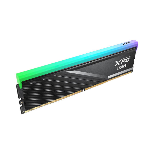 Adata XPG Lancer Blade RGB 32GB (32GBx1) DDR5 6000MHz Desktop RAM Black Image 1 - Gamesncomps.com