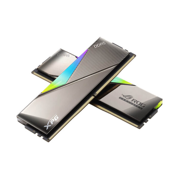 Adata XPG 32GB (16GB x 2) 6600Mhz Lancer RGB ROG Certified DDR5 Memory - Gamesncomps.com