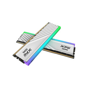 Adata XPG 48GB (24GBx2) Lancer Blade RGB Series DDR5 6000MHz Desktop RAM White - Gamesncomps.com