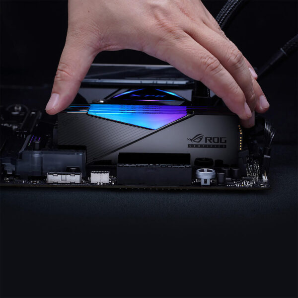 Adata XPG 48GB (24GBx2) Lancer RGB ROG Certified DDR5 7200MHz Desktop RAM Image 4 - Gamesncomps.com