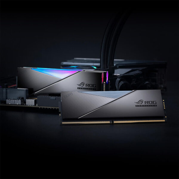 Adata XPG 32GB (16GB x 2) 6600Mhz Lancer RGB ROG Certified DDR5 Memory Image 4 - Gamesncomps.com