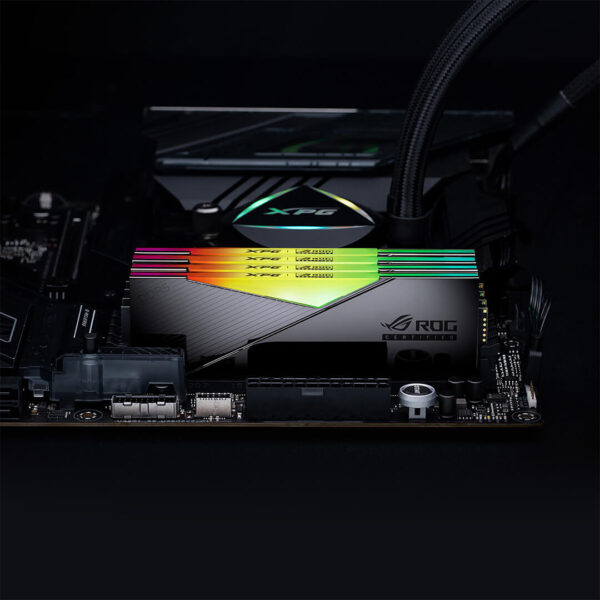 Adata XPG 48GB (24GBx2) Lancer RGB ROG Certified DDR5 7200MHz Desktop RAM Image 5 - Gamesncomps.com