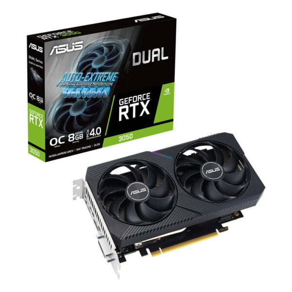 ASUS Dual GeForce RTX 3050 V2 OC Edition 8GB GDDR6 - Gamesncomps.com