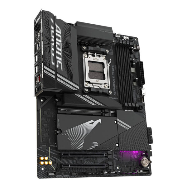 Gigabyte X870 AORUS Elite WIFI 7 AMD AM5 DDR5 Motherboard Image 2 - Gamesncomps.com