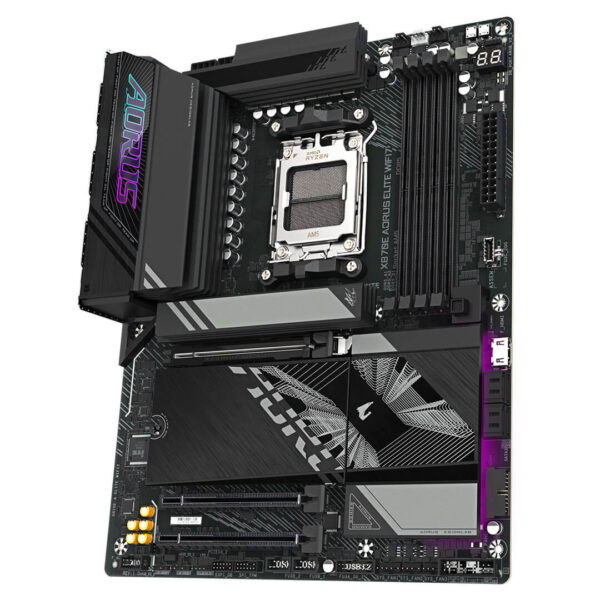 Gigabyte X870E AORUS Elite WIFI7 AMD AM5 DDR5 Motherboard Image 3 - Gamesncomps.com