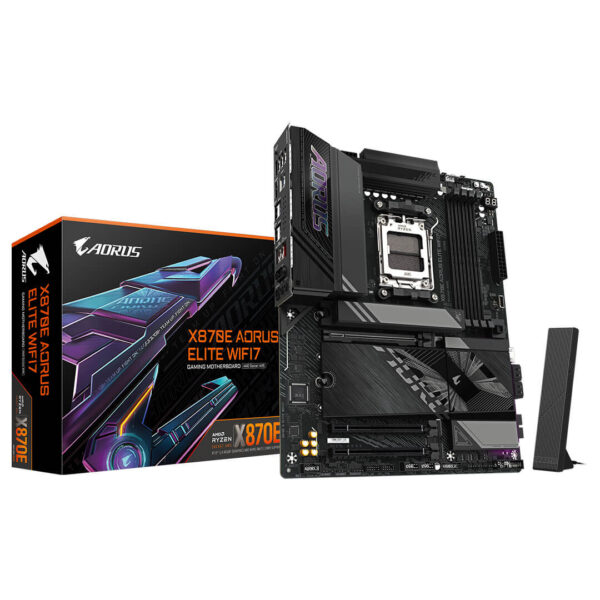 Gigabyte X870E AORUS Elite WIFI7 AMD AM5 DDR5 Motherboard - Gamesncomps.com