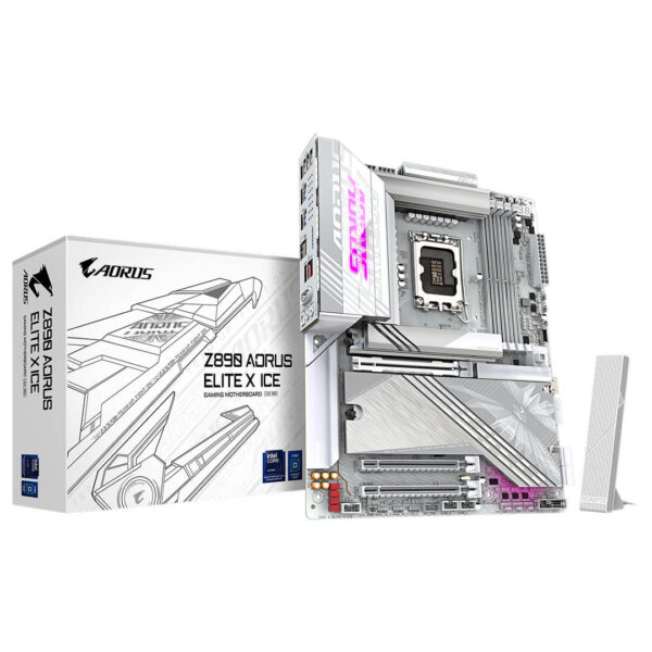 Gigabyte Z890 AORUS Elite X ICE Intel DDR5 Motherboard - Gamesncomps.com