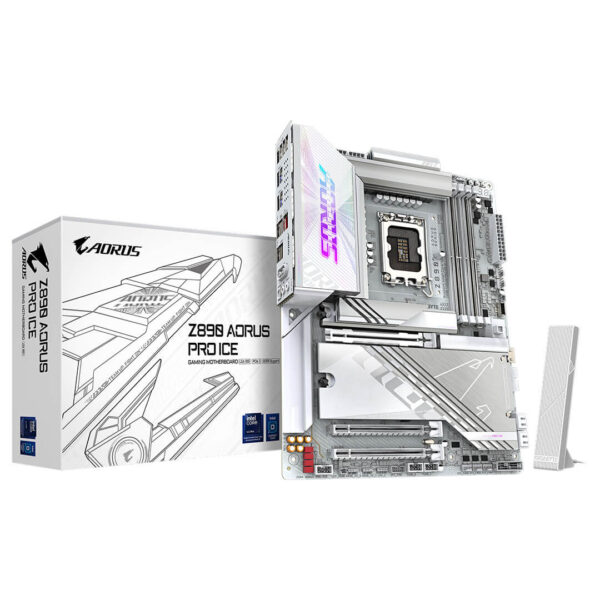 Gigabyte Z890 AORUS PRO ICE Intel DDR5 Motherboard - Gamesncomps.com