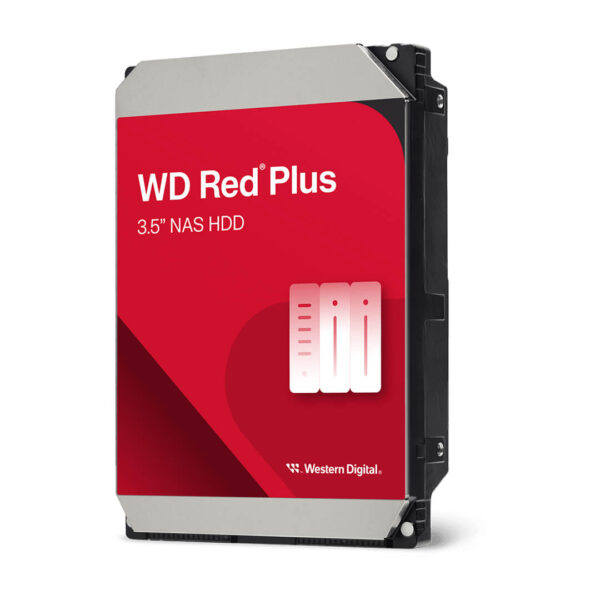 Western Digital WD Red Plus 6TB 3.5" Internal NAS Hard Disk Image 1 - Gamesncomps.com