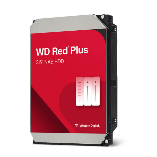 Western Digital WD Red Plus 8TB 3.5" Internal NAS Hard Disk Image 1 - Gamesncomps.com