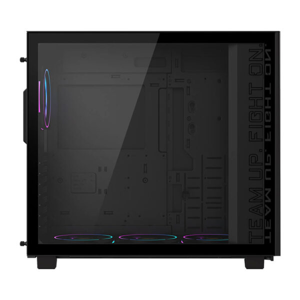 Gigabyte AORUS C400 Glass Mid Tower Cabinet Black Image 1 - Gamesncomps.com