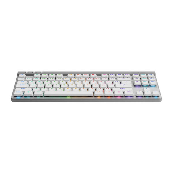 Logitech G515 LIGHTSPEED TKL Wireless Gaming Keyboard White Image 1 - Gamesncomps.com