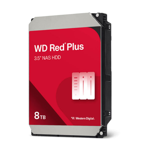 Western Digital WD Red Plus 8TB 3.5" Internal NAS Hard Disk - Gamesncomps.com