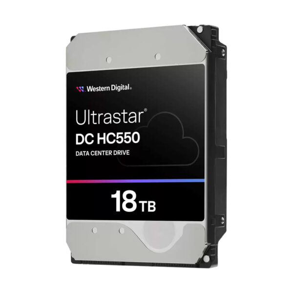 Western Digital Ultrastar 18TB DC HC550 7200 RPM Internal Hard Disk Image 1 - Gamesncomps.com