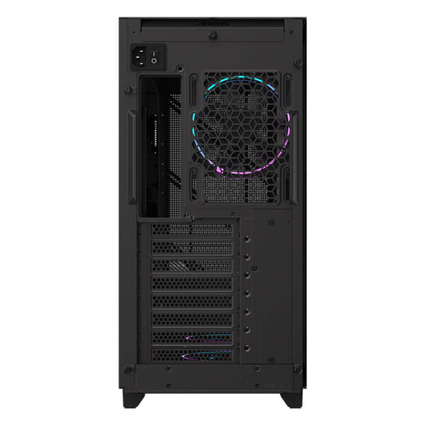 Gigabyte AORUS C400 Glass Mid Tower Cabinet Black Image 6 - Gamesncomps.com