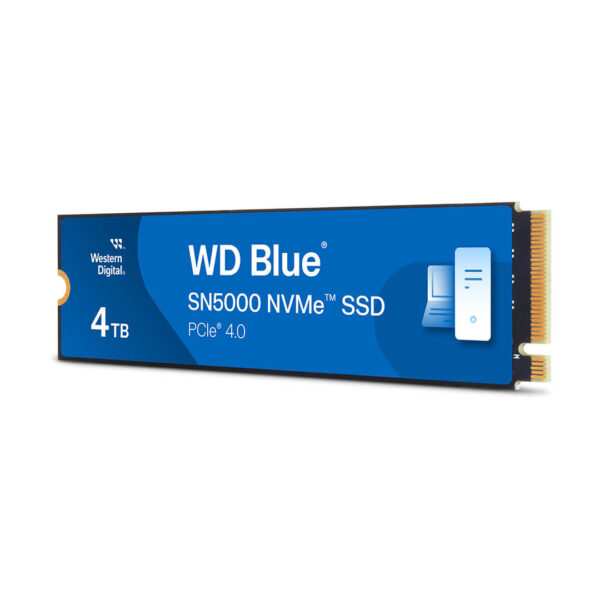 Western Digital WD Blue 4TB SN5000 Gen 4 NVMe Internal SSD Image 1 - Gamesncomps.com