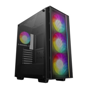 Deepcool Matrexx 55 Mesh V4 C Mid Tower Cabinet Black - Gamesncomps.com