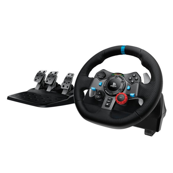 Logitech G29 Driving Wheel, Shifter & Inracing Racing Wheel Stand Combo Image 1 - GamesNComps.com