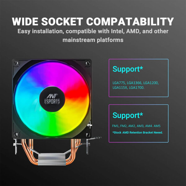 Ant Esports ICE-C200 V2 with Rainbow LED Fan Image 5 - Gamesncomps.com