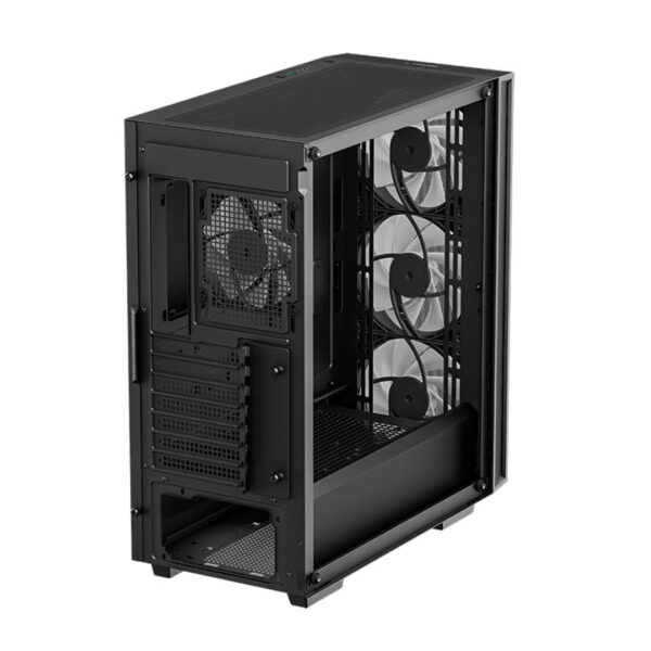 Deepcool Matrexx 55 Mesh V4 C Mid Tower Cabinet Black Image 5 - Gamesncomps.com