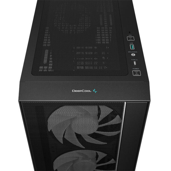 Deepcool Matrexx 55 Mesh V4 C Mid Tower Cabinet Black Image 6 - Gamesncomps.com