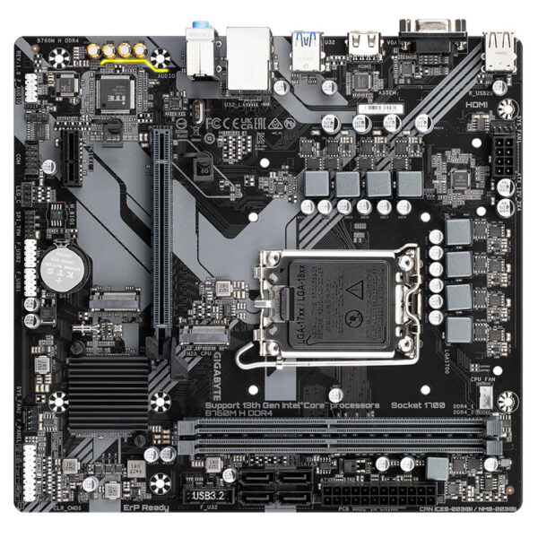 Gigabyte B760M H Intel Motherboard Ddr4-Images-4 Gamgesncomps.com