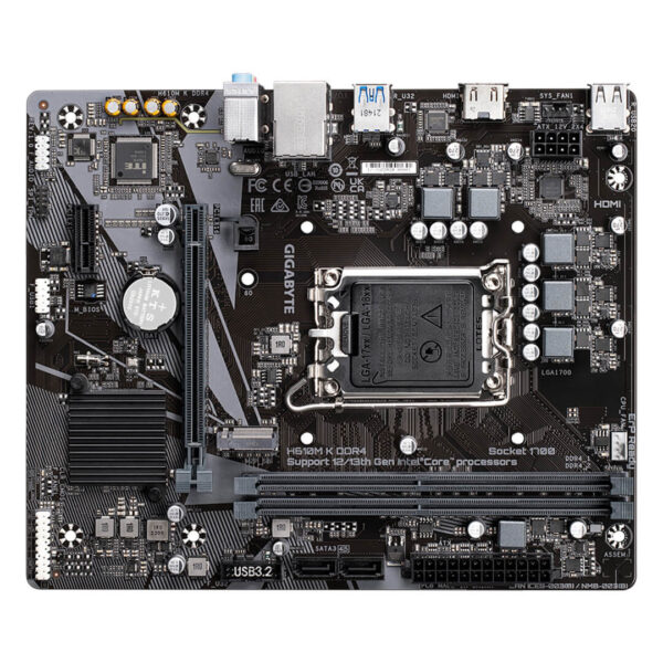 Gigabyte H610M K Intel Motherboard Ddr4-Images-4 Gamesncomps.com