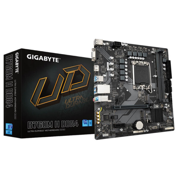 Gigabyte B760M H Intel Motherboard Ddr4-Images-1 Gamgesncomps.com