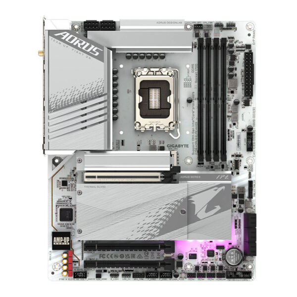 Gigabyte Z790 AORUS ELITE AX ICE Intel Motherboard Ddr5-Images-2 Gamesncomps.com