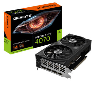 Gigabyte GeForce RTX™ 4070 WINDFORCE 2X OC 12G-Images-1 Gamesncomps.com