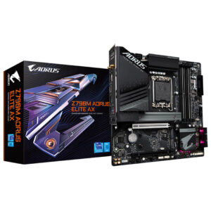 Gigabyte Z790M AORUS ELITE AX Intel Motherboard Ddr5-Images-1Gamesncomps.com