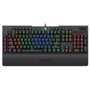 Redragon BRAHMA K586 RGB Mechanical Gaming Keyboard – Red Switch Images-1 Gamesncomps.com