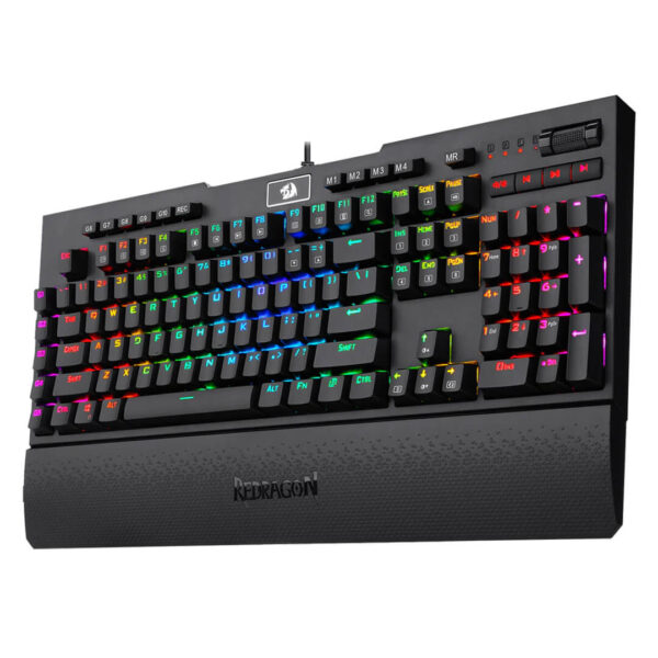 Redragon BRAHMA K586 RGB Mechanical Gaming Keyboard – Red Switch Images-5 Gamesncomps.com