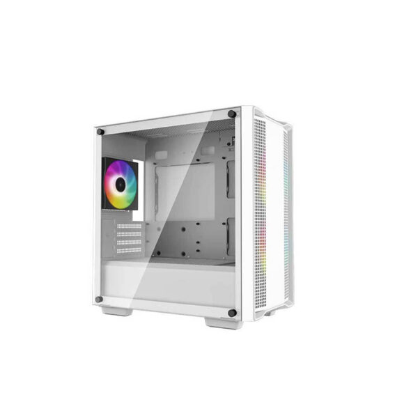 DeepCool CC360 ARGB Micro ATX Cabinet White Images-1Gamesncomps.com