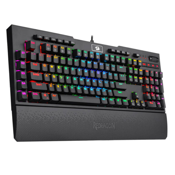 Redragon BRAHMA K586 RGB Mechanical Gaming Keyboard – Red Switch Images-6 Gamesncomps.com